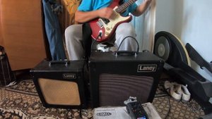Комбоусилитель Laney Cub 8 в кабинете от Cub 10, Усилитель Laney Cub 10 в кабинете от Cub 12.