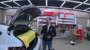 как Растонировать заднее стекло что бы остались нити обогрева. Детейлинг.