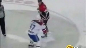 Самая "жесткая" драка в хоккее