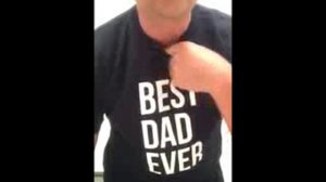 Best Dad Ever T Shirt Funny Father's Day Gift I love My Dad Tee - YouTube