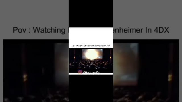 Christopher Nolan | Oppenheimer | Theatre Reaction 😂😱💥