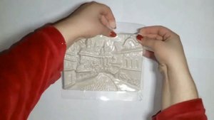 Набор для изготовления барельефа / готовая форма / Город