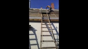 Снятие старого шифера