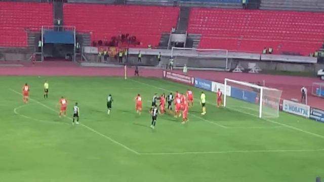 Гол Малояна. Первый стыковой матч сезона 16-17. ФК Енисей Красноярск - ПФК Арсенал Тула смотреть онлайн