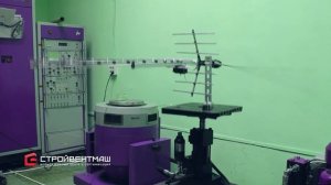 Вибрационные испытания от 0,5 Гц до 30 Гц (Испытания Антенны на сейсмостойкость)