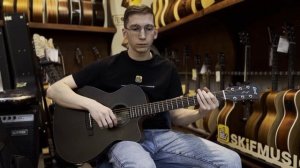 Обзор электроакустической гитары Cort Core-OC Spruce Open Pore Trans Black | SKIFMUSIC.RU
