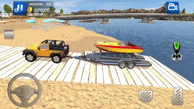 MotorBike Drive: Summer Camper Island Simulator #5 - Android Driving Simulation Game смотреть онлайн
