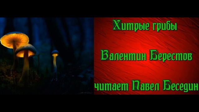Хитрые грибы—  Валентин Берестов — читает Павел Беседин