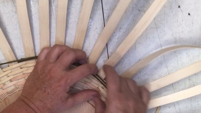 BASKET WEAVING: Christmas Tree Collar Vol. 1 #basketry #basketmaking #basketweaving
