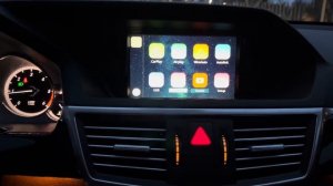 Carplay в шатутную магнитолу на Mercedes-Benz W212