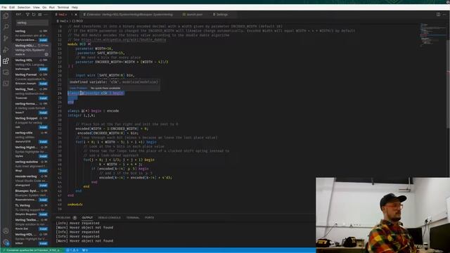 Verilog in VSCode With Linting (Using Modelsim)