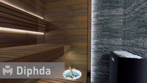 DIPHDA | ДИЗАЙН-ПРОЕКТ САУНЫ ИЗ ТЕРМООЛЬХИ