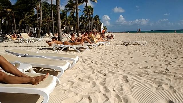 Пляж. Плайа дель Кармен . Мексика #Playa del Carmen #Пляж #Mexico смотреть онлайн