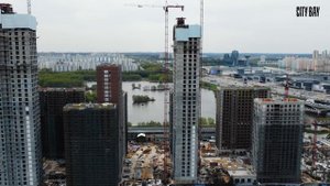 City Bay | Май 2022 | Промежуточный отчет о динамике строительства | MR Group