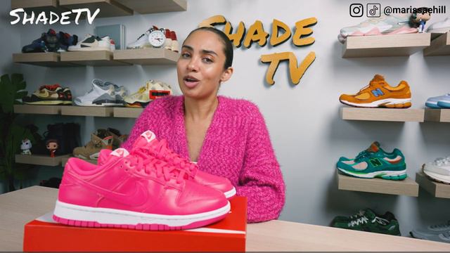 THIS DUNK IS ON TREND! HYPER PINK Nike Dunk Low On Foot Review and How to Style with 3 Outfits