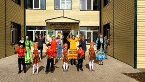 Флешмоб, посвященный Дню национального костюма народов РБ.
