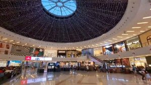 Дубай Марина. Колесо обозрения. Дубай Молл. Фонтан.