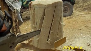 ПУФИКИ из осины. Лесная мебель.