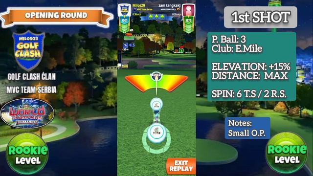 World Champions Tournament : Golf Clash : Holes: 10 - 18 Rookie L.O.R.(Yongsan Gardens Course) смотреть онлайн