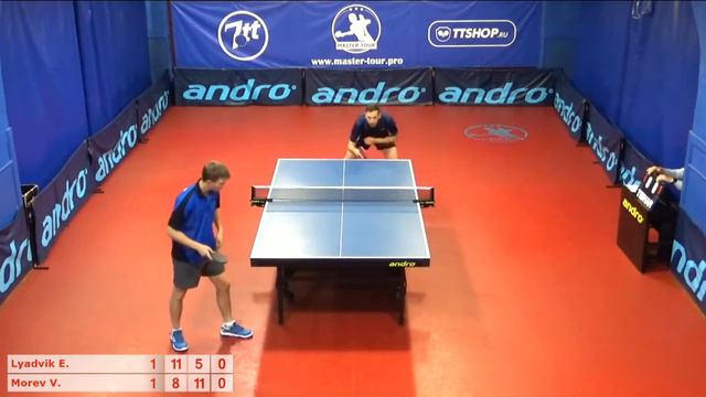 Настольный теннис матч 130819 17 Лядвик Егор Морев Виктор за 3-4 место смотреть онлайн