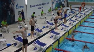 Кубок России по плаванию 3 этап Иркутск 2 день выборка 1