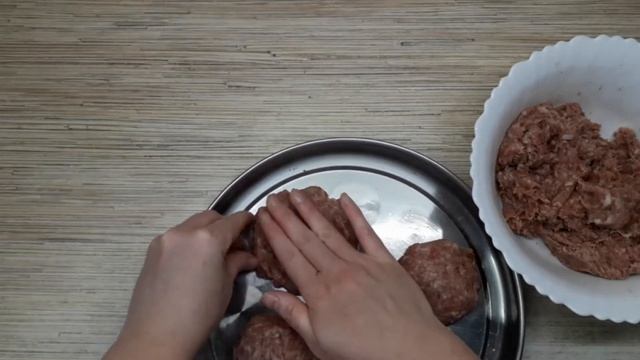 КОТЛЕТА ДЛЯ БУРГЕРА В ДУХОВКЕ