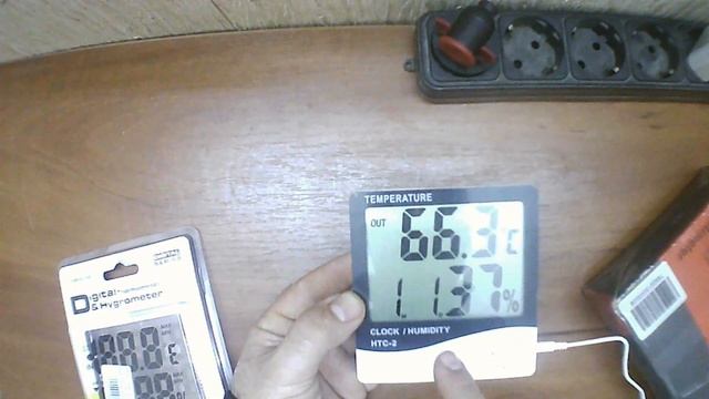 Термометр электронный с выносным датчиком (обзор) смотреть онлайн