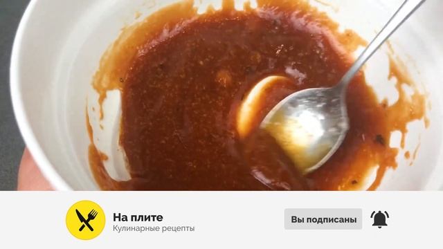 Хрустящие крылышки в духовке с аджикой