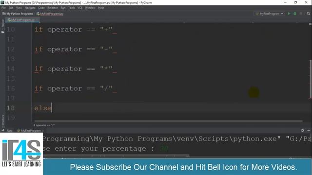 Python Tutorial in Urdu | Hindi | Developing a calculator in Python | How to make a calculator