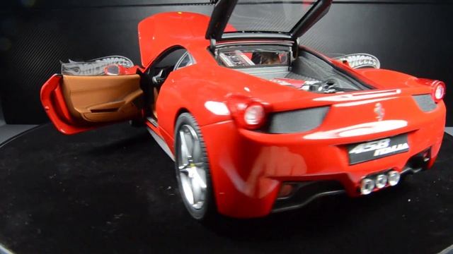 Ferrari 458 Italia 1:18 Hotwheels Elite смотреть онлайн