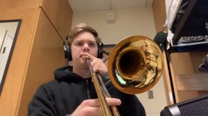 My Foolish Heart - Trombone Solo