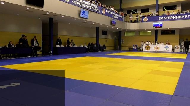 Первенство УрФО по дзюдо среди юношей и девушек до 15 лет (день 2) - татами 2 смотреть онлайн