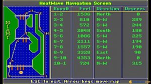 Heat Wave: Offshore Superboat Racing gameplay (PC Game, 1990)