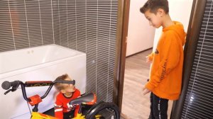 НИКОГДА Не Катайся ДОМА на Велосипеде! Что из Этого ВЫШЛО!