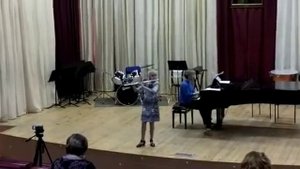 2019 апрель, Флейта, В. Попп "Венгерский танец №2", преп. Климова О.В.