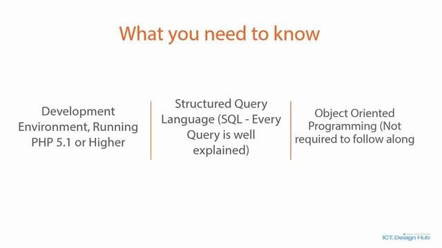 Welcome to the Course! (PHP With PDO 1 of 30)