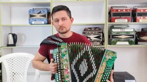 Гармонь БАРЫНЯ гармонь Шуйская ЗАКАЗНАЯ Обзор Демонстрация