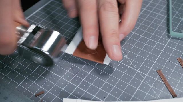 [leather Craft]making A Apple Watch Band + PDF Pattern