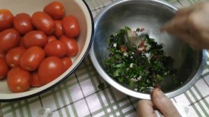 Квашеные помидоры по грузински на зиму. Съедят за минуту!