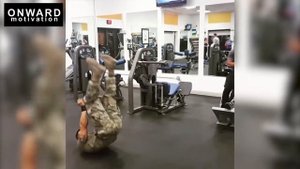 Тренировка американского солдата