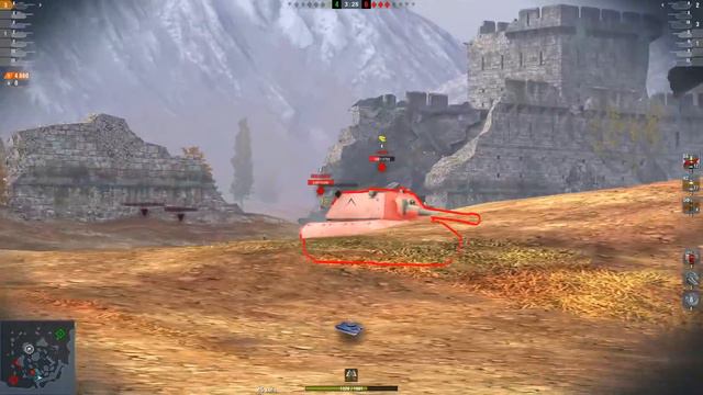 ИЗ ВСЕЙ КОМАНДЫ ИГРАЕТ ТОЛЬКО ОН ОДИН Об140 WOT BLITZ смотреть онлайн