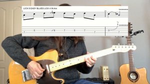 15 SUPER EASY BLUES LICKS