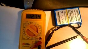 12V DC-12300 battery doesn't work