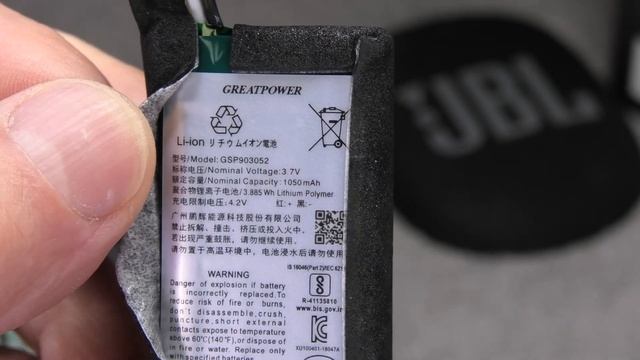 Battery Replacement for JBL CLIP 4 Bluetooth Speaker (How to DIY in 4K) смотреть онлайн