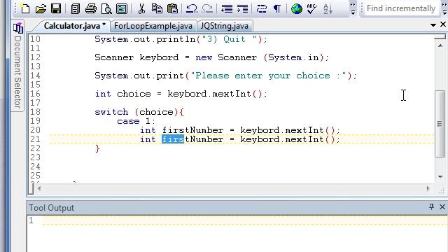 Session 7 - Developing Simple Calculator using Java, bought to you by JavaQueries.com