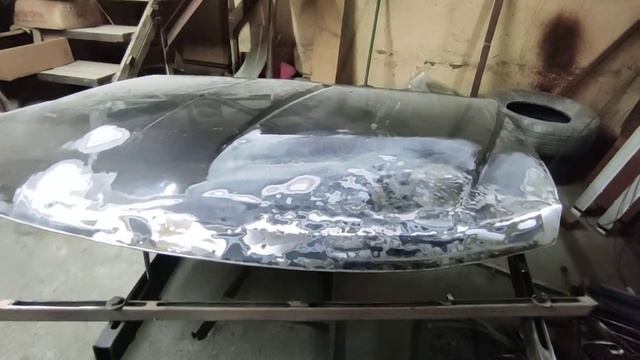 предокончательная работа с капотом от Додж Джорни смотреть онлайн