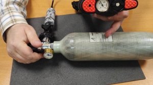 Леший 2 с колбой 0.36, заправка из 1.1 л баллона.