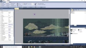 Construct 2 / создание фона, анимации и стрельбы.