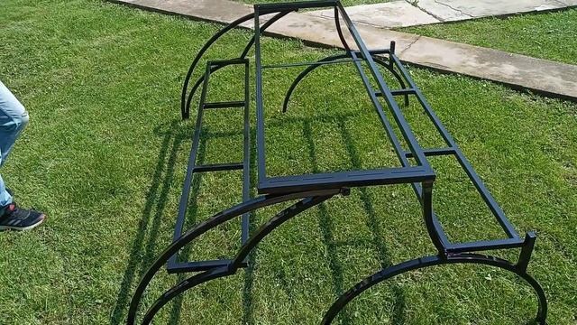 Лавочка трансформер!Transformer bench!Garden table! смотреть онлайн