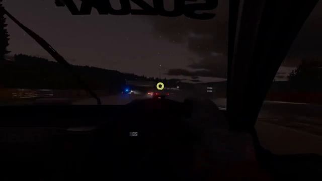 Driving the Suzuki Escudo V6 Pikes Peak at Spa Wet Night Race  : Gran Turismo 7